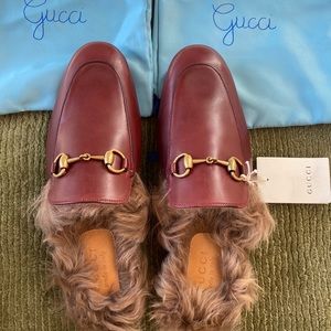 Gucci Fur Slides